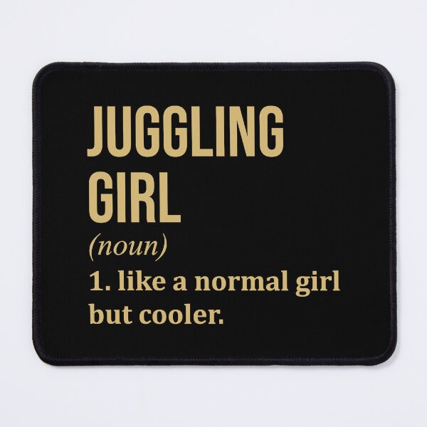 Item preview, Juggling Girl Definition in Gold designed and sold by XCIV.