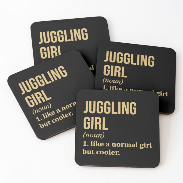 Item preview, Juggling Girl Definition in Gold designed and sold by XCIV.