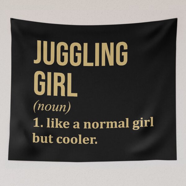 Item preview, Juggling Girl Definition in Gold designed and sold by XCIV.
