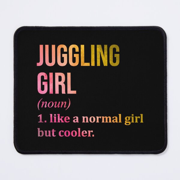 Item preview, Juggling Girl Definition in Watercolor designed and sold by XCIV.