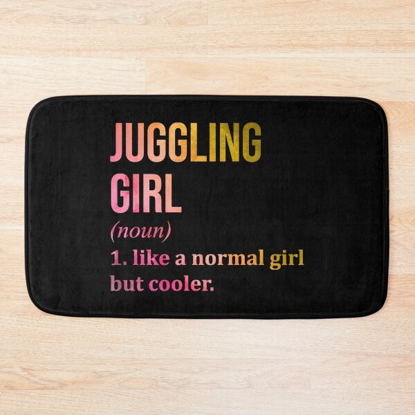 Item preview, Juggling Girl Definition in Watercolor designed and sold by XCIV.