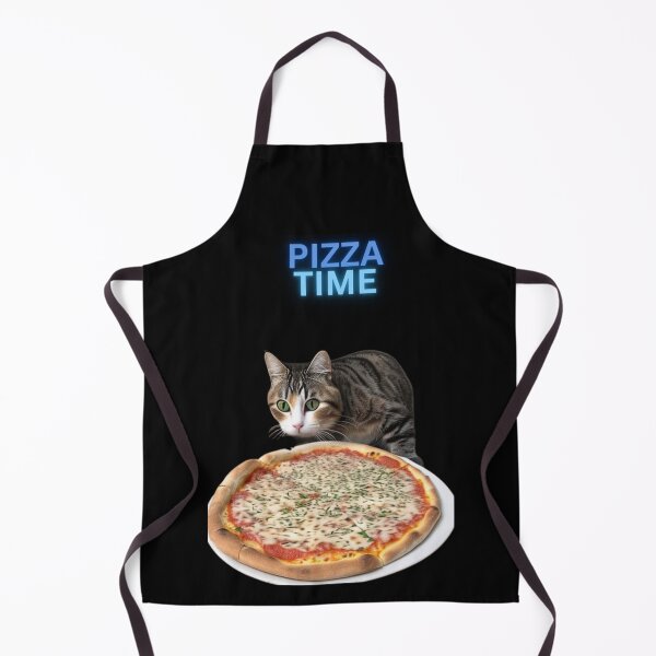 Artikelvorschau, PIZZA TIME CAT entworfen und verkauft von CuteCatsCoffee.