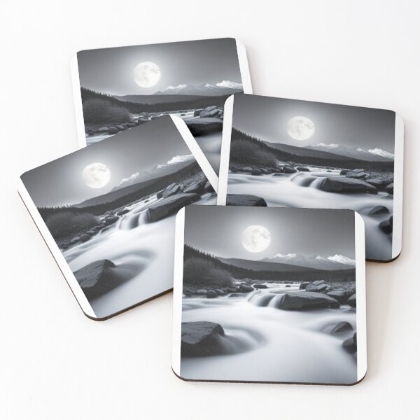 Item preview, River in the fog at night designed and sold by Ansgar82.
