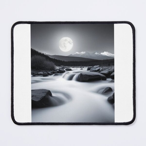 Item preview, River in the fog at night designed and sold by Ansgar82.
