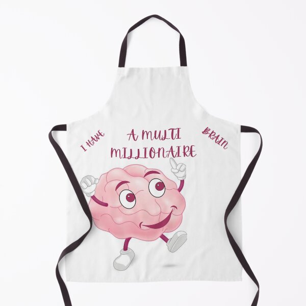 Item preview, I HAVE A MULTIMILLIONAIRE BRAIN . designed and sold by Euphorischeck.