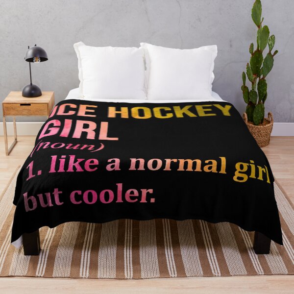 Item preview, Ice Hockey Girl Definition in Watercolor designed and sold by XCIV.