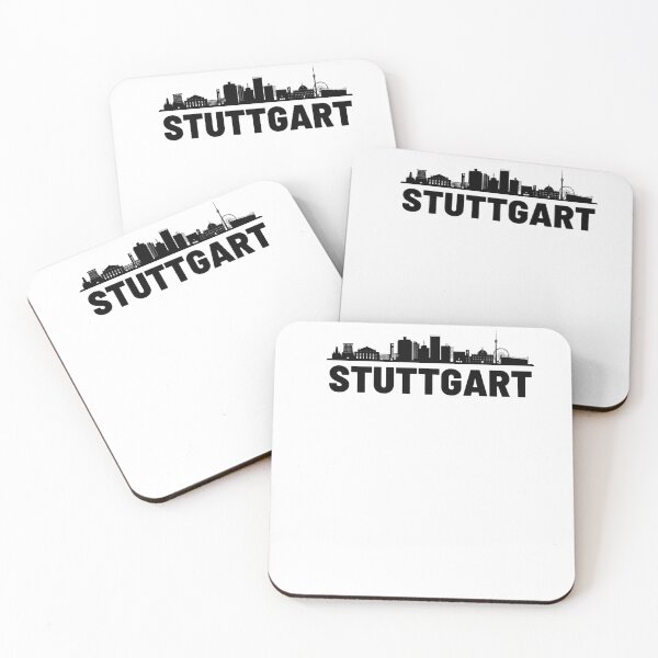 Item preview, Stuttgart city silhouette illustation  designed and sold by DeluxBee.