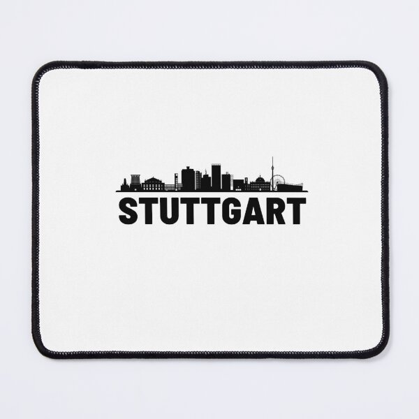 Item preview, Stuttgart city silhouette illustation  designed and sold by DeluxBee.