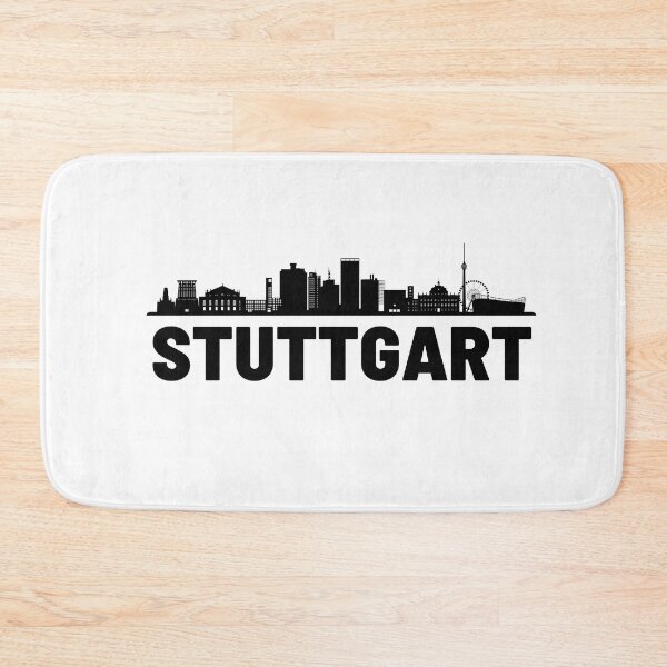 Item preview, Stuttgart city silhouette illustation  designed and sold by DeluxBee.