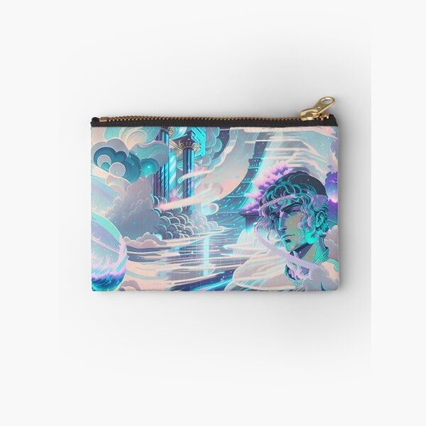 Item preview, hellenism, ancient greece, modern fret, clouds, neon, opal, abstraction, lighthouse, ship, meander designed and sold by Maria Mihailova.