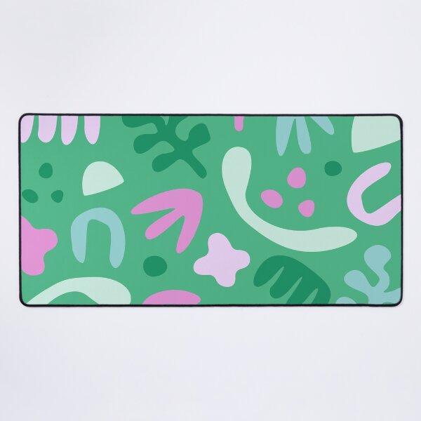 Item preview, hi Organic Shapes Patten Design in Colorful Pink, Blue, Green, and Lavender  designed and sold by minkymoodesigns.