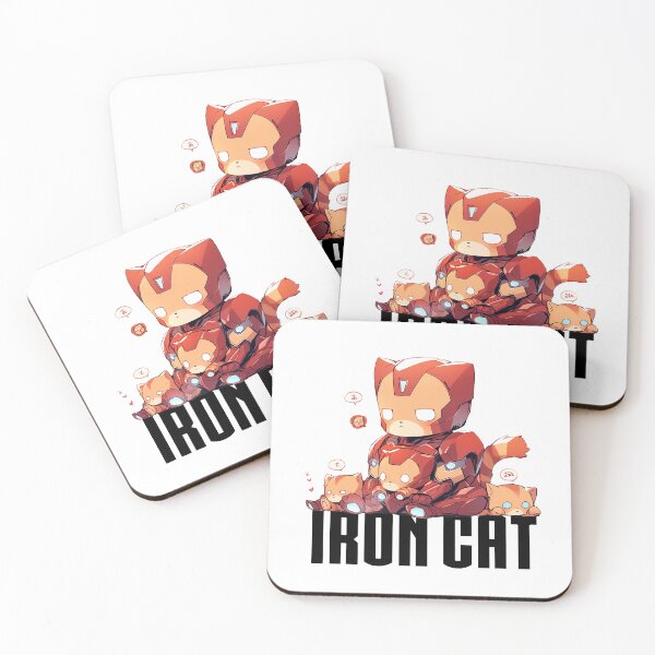 Item preview, IRON CAT / WHITE designed and sold by hanandgil.