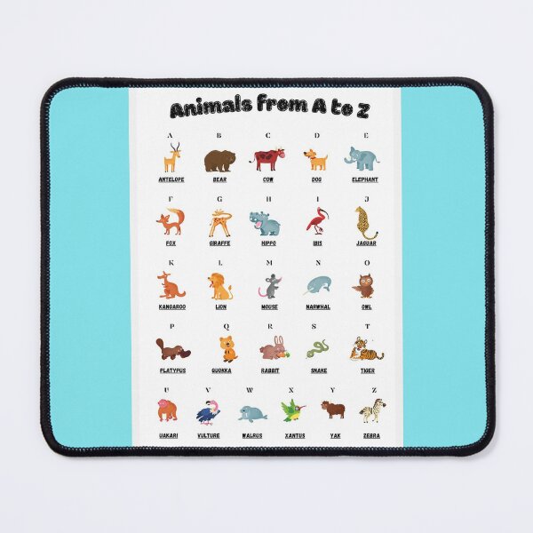 Item preview, Animals alphabet for kids designed and sold by ArtAndDesignA.