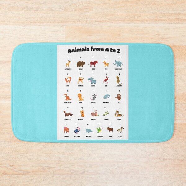 Item preview, Animals alphabet for kids designed and sold by ArtAndDesignA.