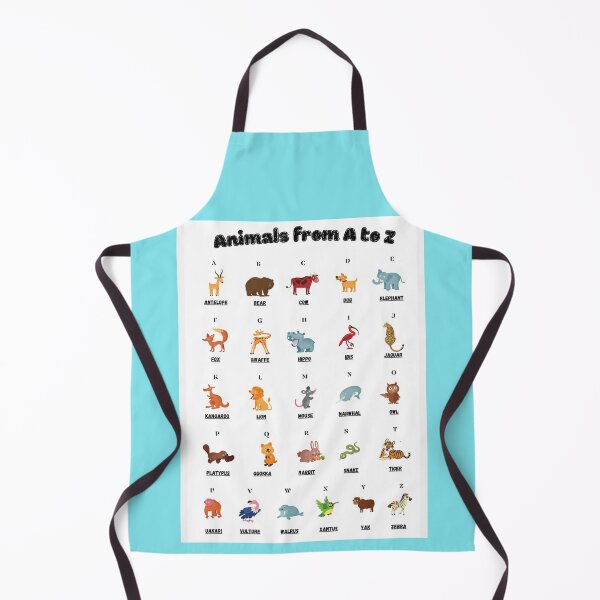 Item preview, Animals alphabet for kids designed and sold by ArtAndDesignA.