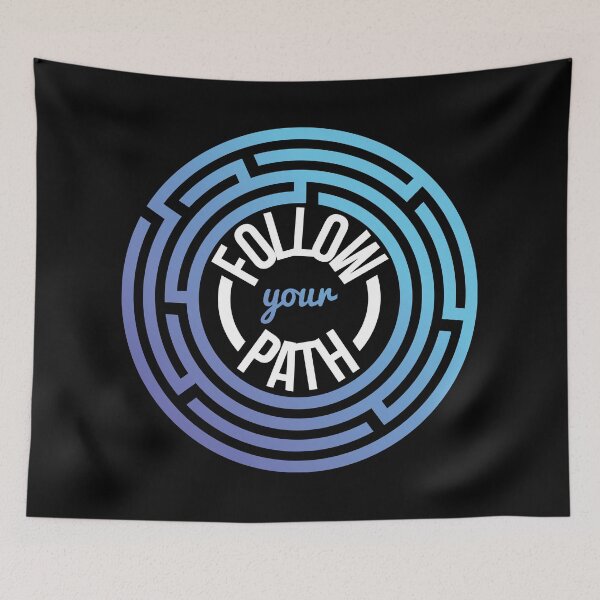 Item preview, Follow Your Path (White) designed and sold by ncoll36.