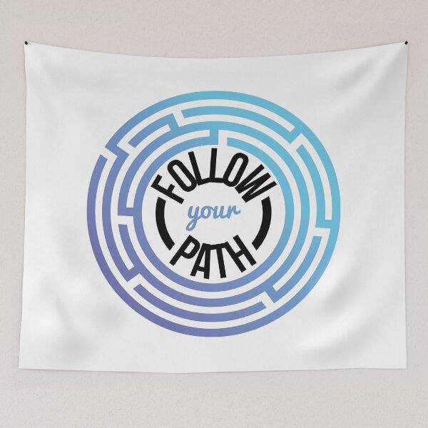Item preview, Follow Your Path (Black) designed and sold by ncoll36.