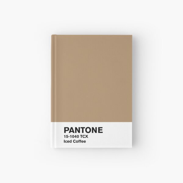 Iced Coffee Pantone Hardcover Journal