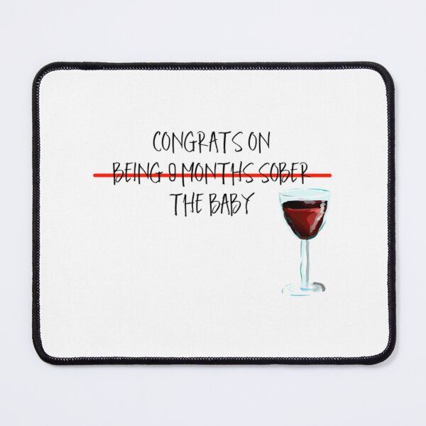 Item preview, Nine Months Sober Greeting Card 	 designed and sold by sqnzbpnuxak26.