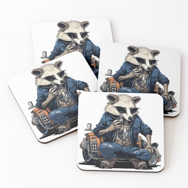 Item preview, Streetwise Opossum Mechanic Vibes | Opossum Lovers designed and sold by DarcoDesigns.
