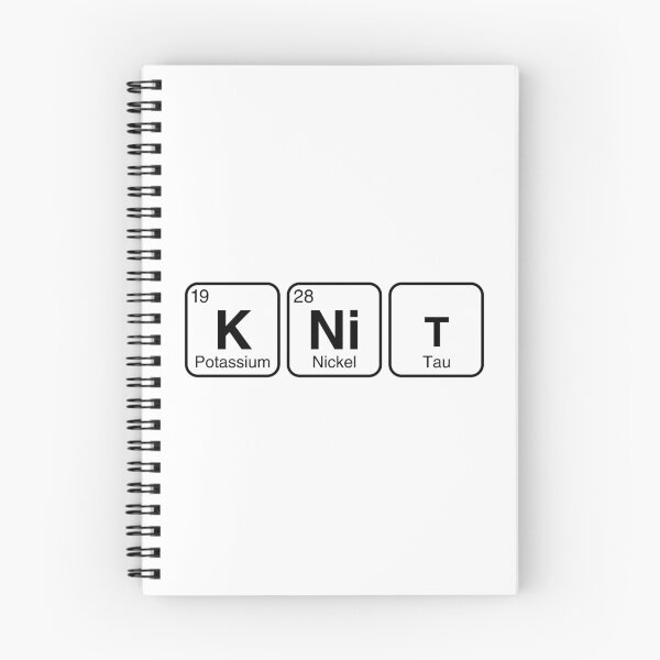 Item preview, Knitter Life - Knit Periodic Table designed and sold by humnoo.