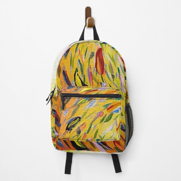 Item preview, Yellow and Orange School of Fish Sardines Painting designed and sold by NikkofTime.