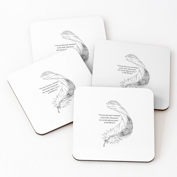 Item preview, 1 peter 5:7 designed and sold by FeatherProject.