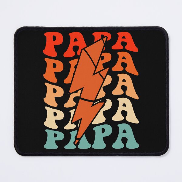 Item preview, Basketball Papa Dad Retro Groovy Lightning Bolt Father’s Day designed and sold by Christina-grich.