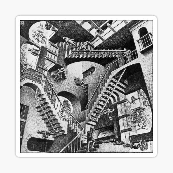 Item preview, Optical Illusions M C Escher designed and sold by wilLiaFandy.