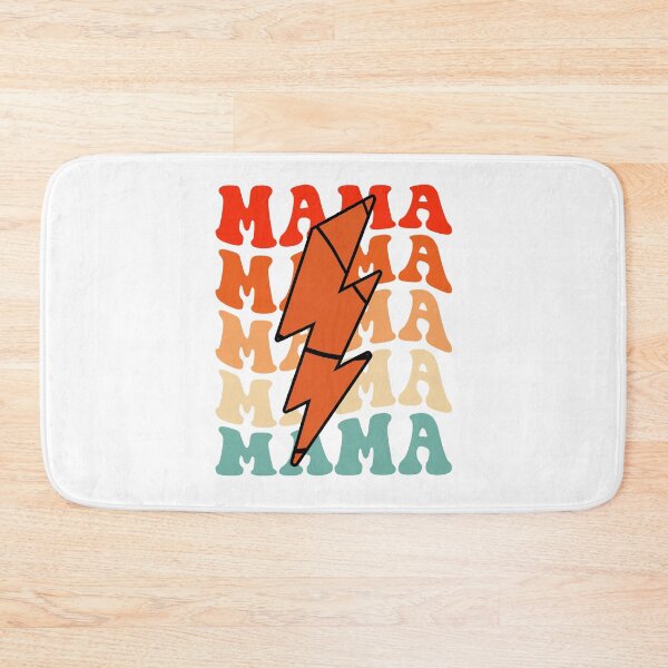 Artikelvorschau, Basketball Mama Mama Retro Groovy Lightning Bolt Muttertag entworfen und verkauft von Christina-grich.