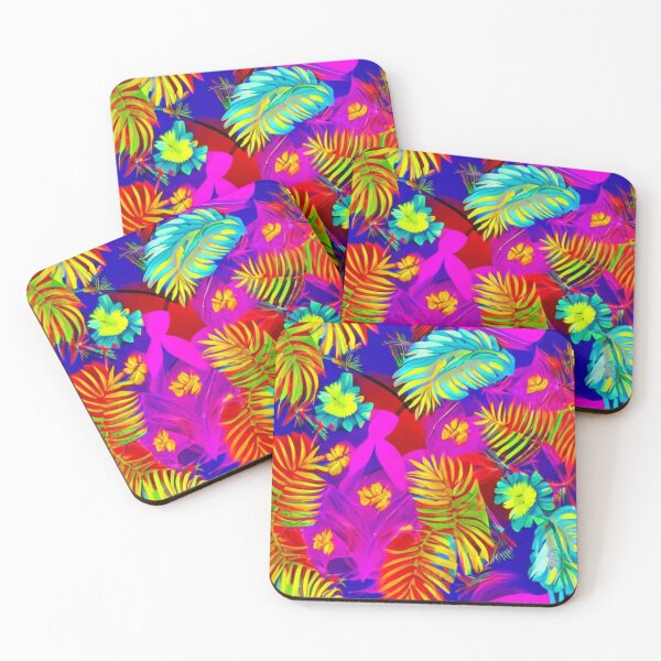 Item preview, Abstract Tropical Floral Pattern designed and sold by calibrit.