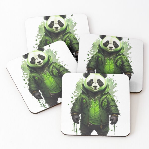 Item preview, Enchanted Emerald Panda: Green Dreams Collection designed and sold by irosh madushan.
