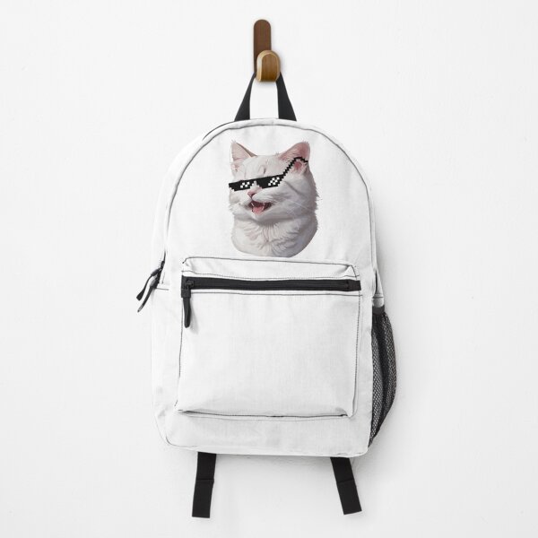 Item preview, Smudge white Cat Meme Art designed and sold by InnovativeGFX.