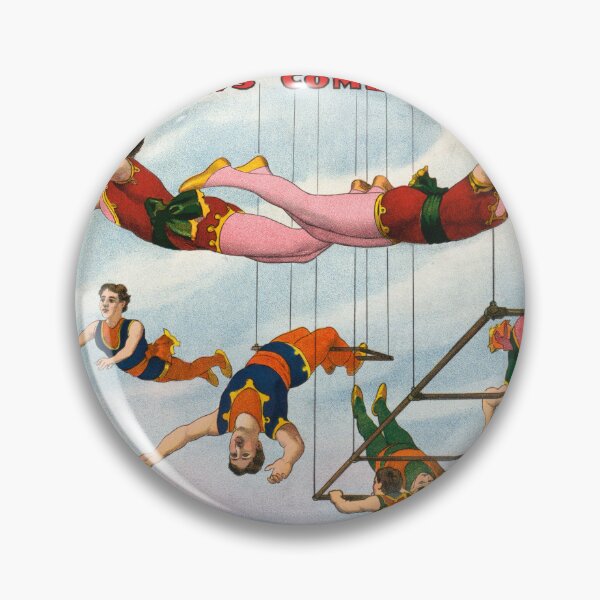 Item preview, STK501842A-Vintage circus poster of Hanlon Troupe, circa 1899. designed and sold by StocktrekImages.