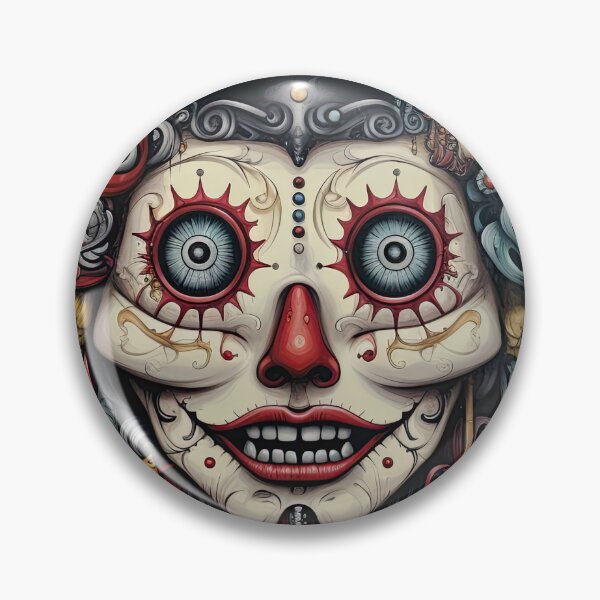 Item preview, Face with many patterns designed and sold by abmkf.