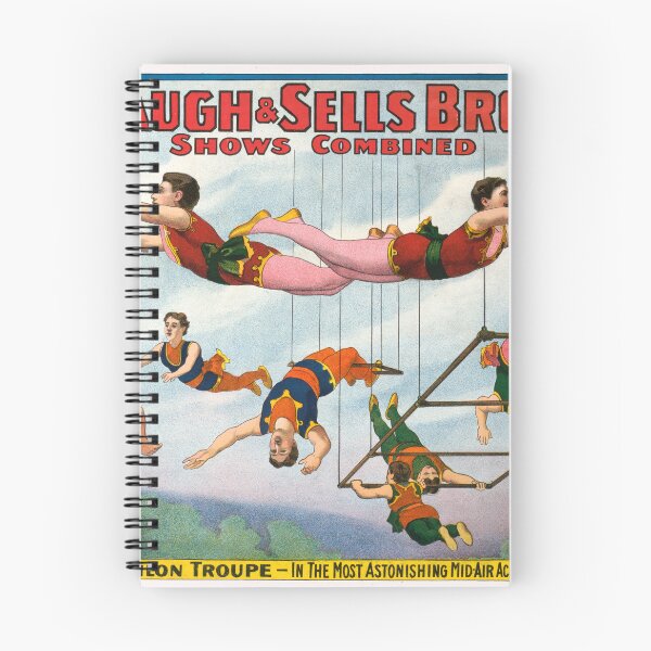 Item preview, STK501842A-Vintage circus poster of Hanlon Troupe, circa 1899. designed and sold by StocktrekImages.