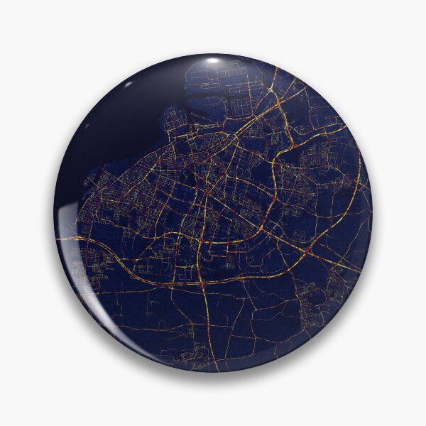 Item preview, Malmo, Sweden Map - City At Night designed and sold by deMAP.