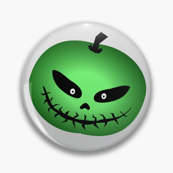 Item preview, Green Halloween Pumpkins designed and sold by SevenStitch.