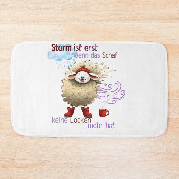 Item preview, Sheep; There is only a storm when the sheep has no more curls designed and sold by gringourmand.