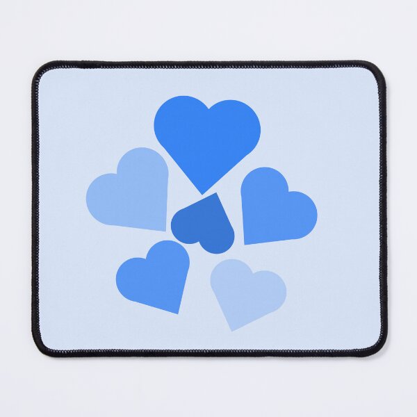 Item preview, Blue Heart Cluster designed and sold by AASparksDesigns.