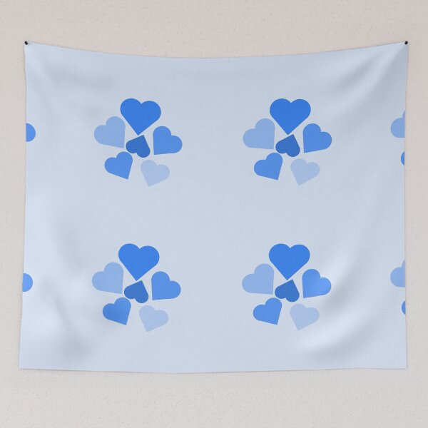 Item preview, Blue Heart Cluster designed and sold by AASparksDesigns.