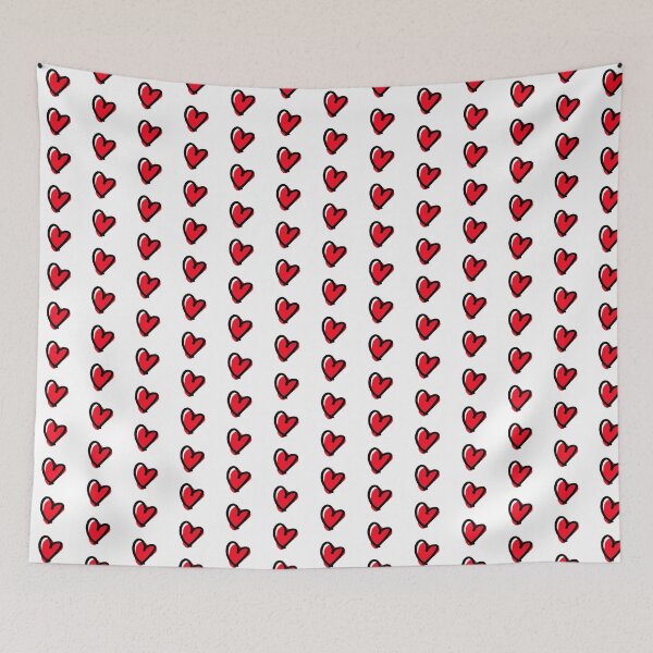 Item preview, Heart drawn in red designed and sold by 10kamp.