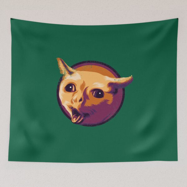 Item preview, Coughing Cat Retarded Meme   designed and sold by GrayceHudson.