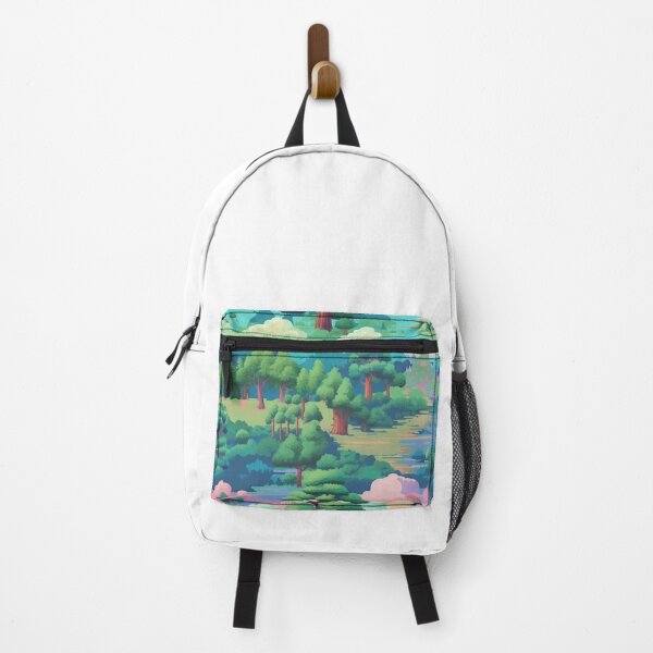 Item preview, Pixel Tree and Mountain designed and sold by Art--Gallery.