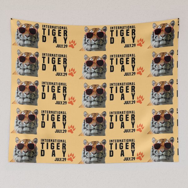 Item preview, 29 july, International  Tiger Day designed and sold by challengecafe.