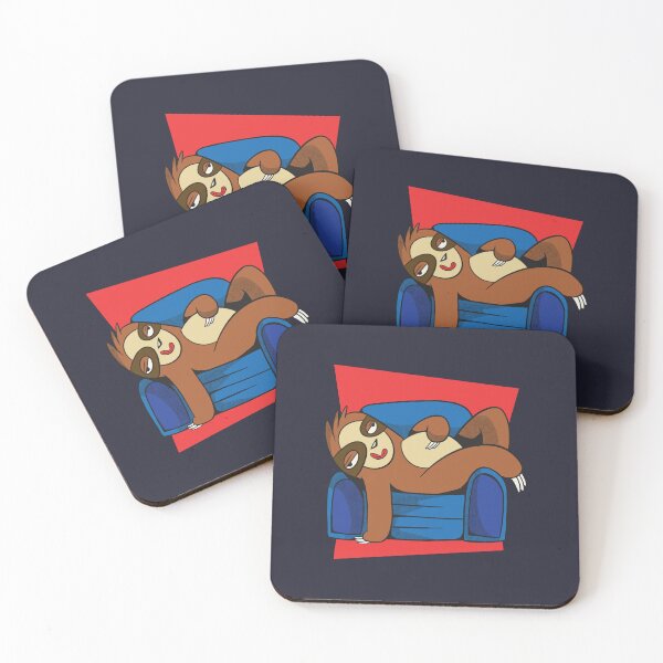 Item preview, sloth on the couch designed and sold by DerSenat.