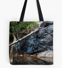 Water Over Rocks Tote Bag