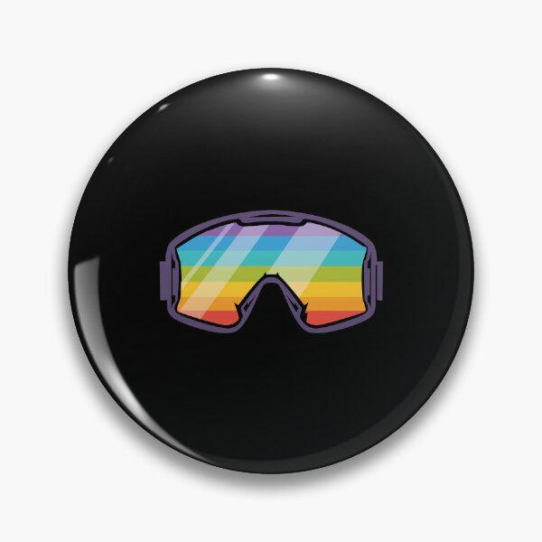 Item preview, rainbow ski goggles designed and sold by DerSenat.