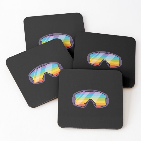 Item preview, rainbow ski goggles designed and sold by DerSenat.