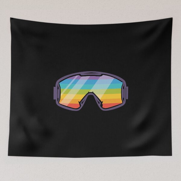 Item preview, rainbow ski goggles designed and sold by DerSenat.